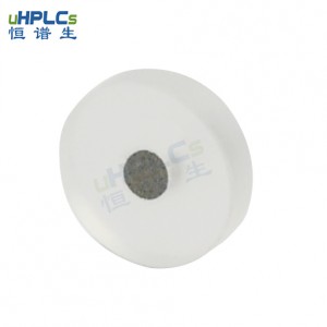恒譜生超高壓PCTFE液相色譜耗材不銹鋼在線過濾器篩板，OD6.4*ID1.6*H1.6