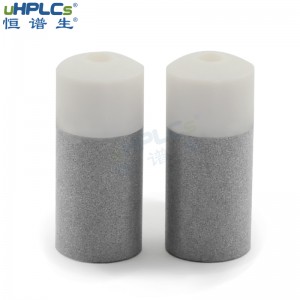 恒譜生OD1/16”PCTFE不銹鋼溶劑吸濾頭流動(dòng)相過濾頭液相色譜耗材，D12.0mm